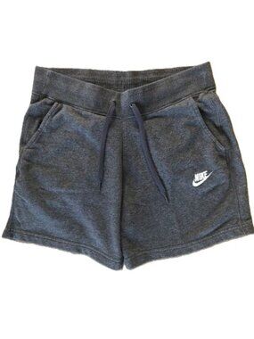 Nike Terry Knit Shorts Color: Charcoal Heather Grey Size: S